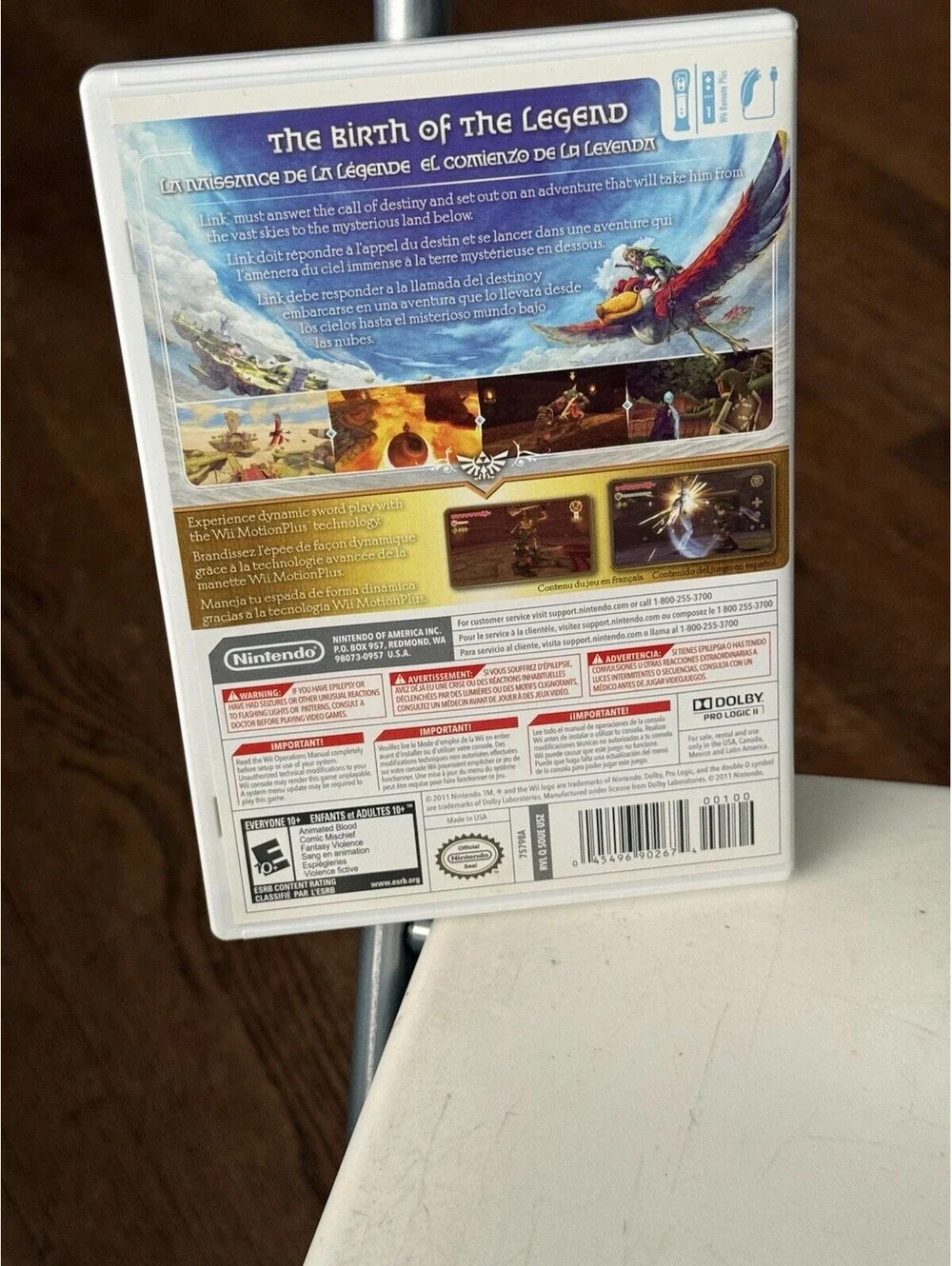 The Legend of Zelda: Skyward Sword 25th Anniversary (Nintendo Wii, 2011)